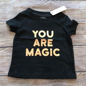 Gymboree 0-3m 3-6m T-shirt Girls You Are Magic